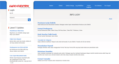 Desktop Screenshot of luckyelektrik.com